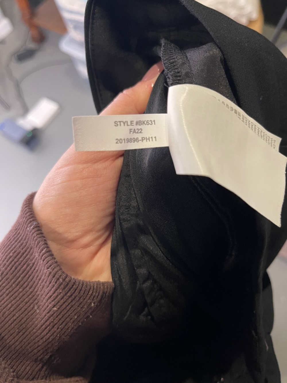 J. CREW WOMENS BLACK HIGH RISE CREPE TROUSER DRESS PANT 6 NEW WITH TAGS BK631 - Picture 6 of 7